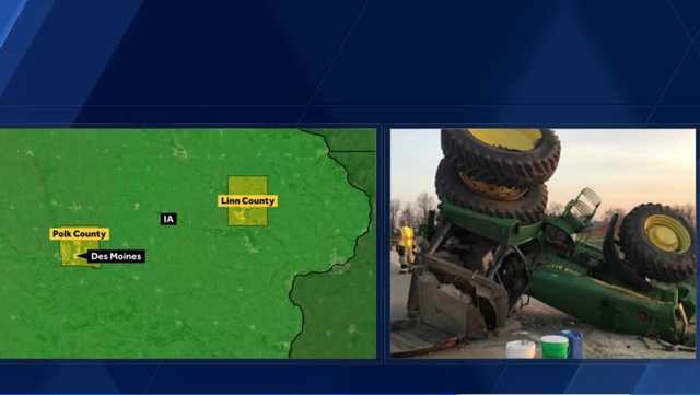 Semi driver cited after crashing into tractor - Vimarsana News