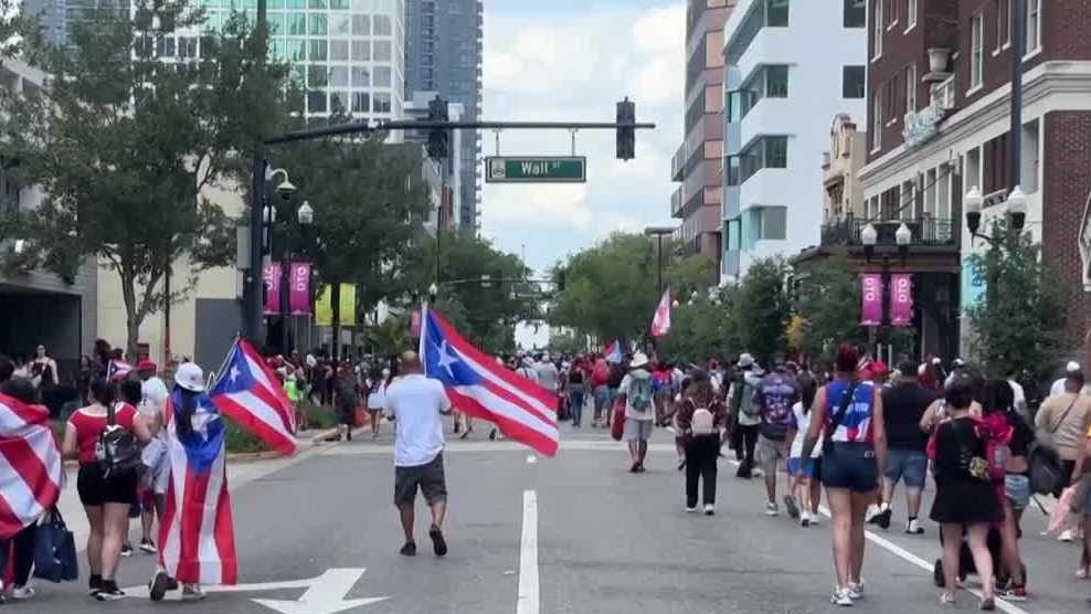 Puerto Rican pride fills downtown Orlando for 10th annual parade