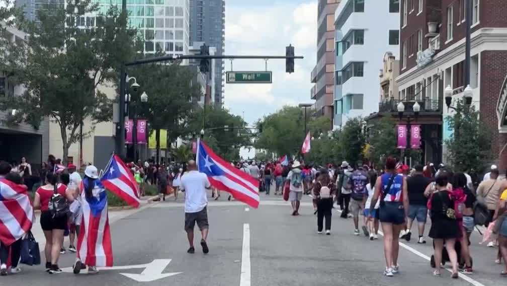 Puerto Rican pride fills downtown Orlando for 10th annual parade