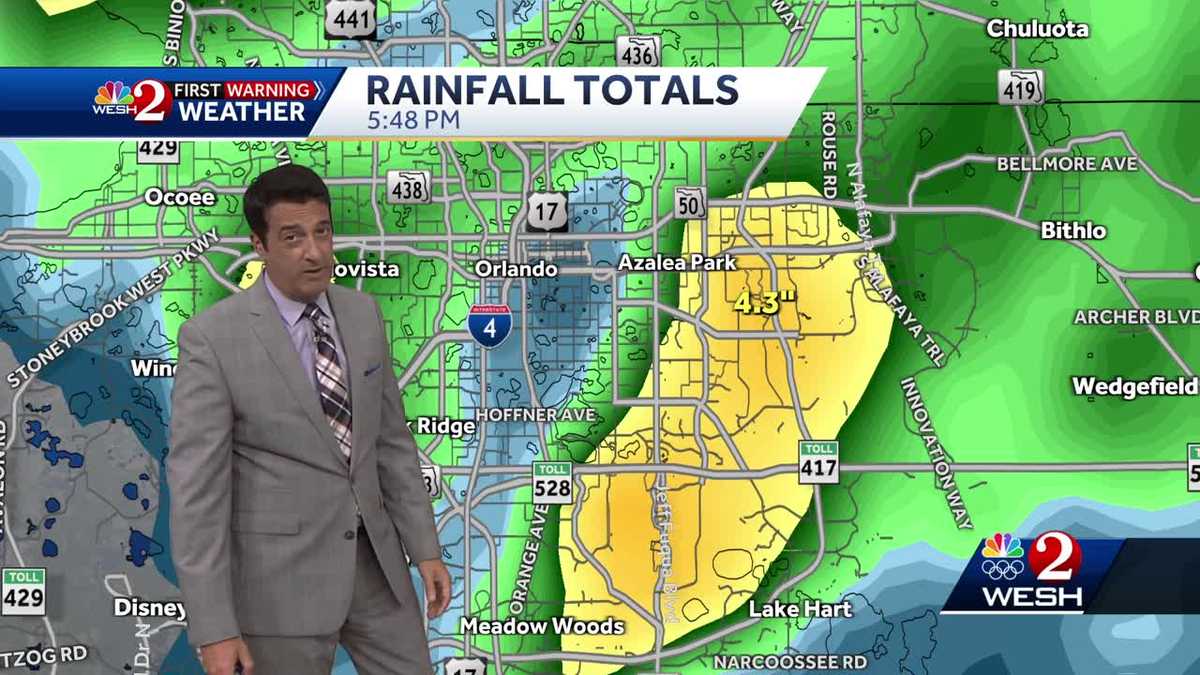 More heavy rain expected Wednesday in Central Florida (09-09-25)