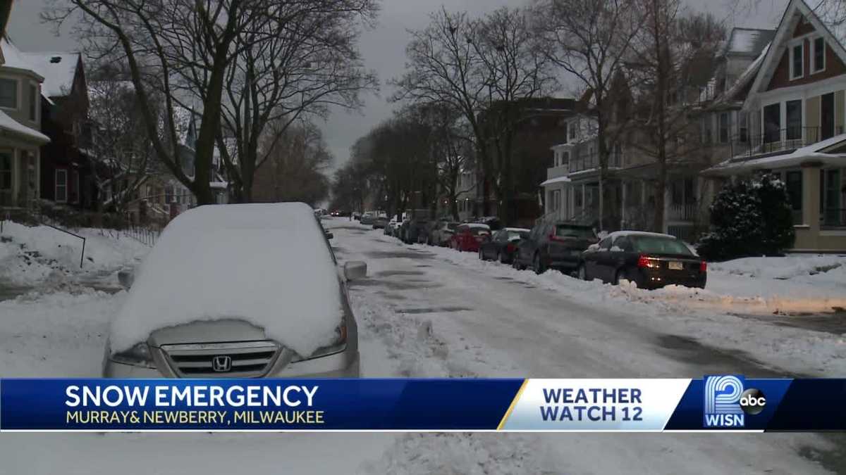 Snow emergency declared in Milwaukee