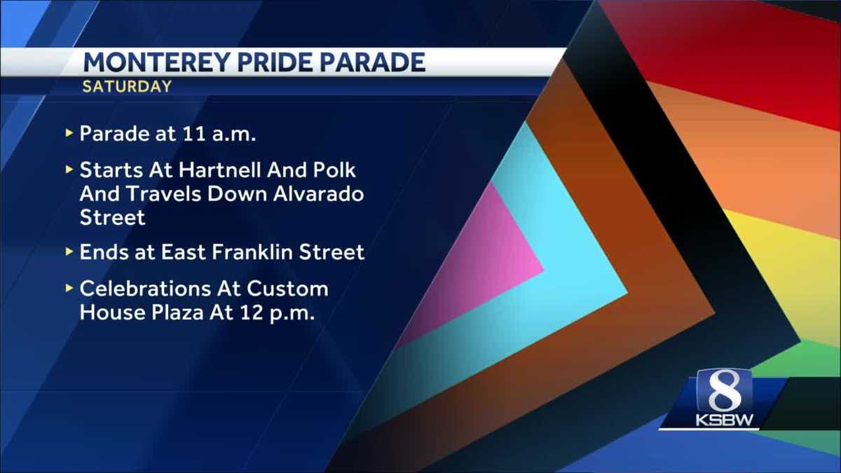 Monterey pride parade Saturday