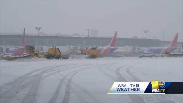 BWI-Marshall snow removal crews ready to hop into action - Vimarsana News