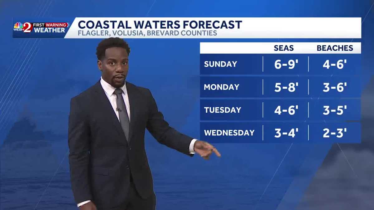 High rip current danger at New Smyrna Beach carries warning for Edgewater-area beachgoers