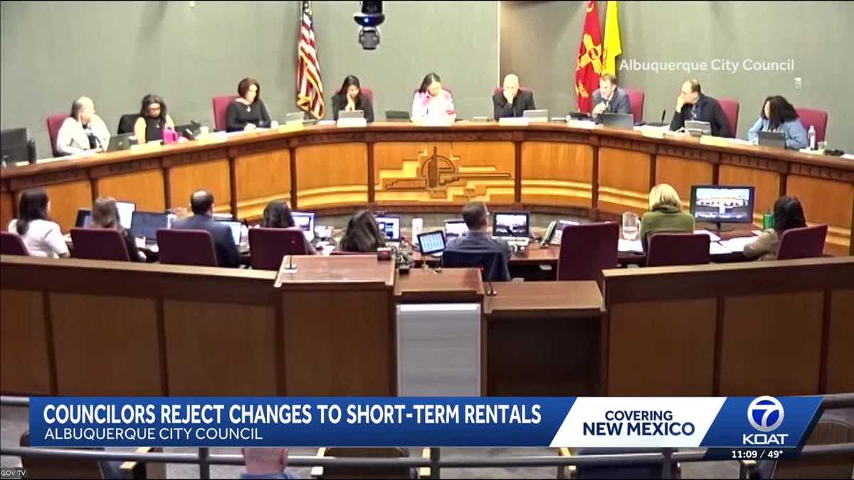 ABQ City Council rejects short term rental regulation ordinance