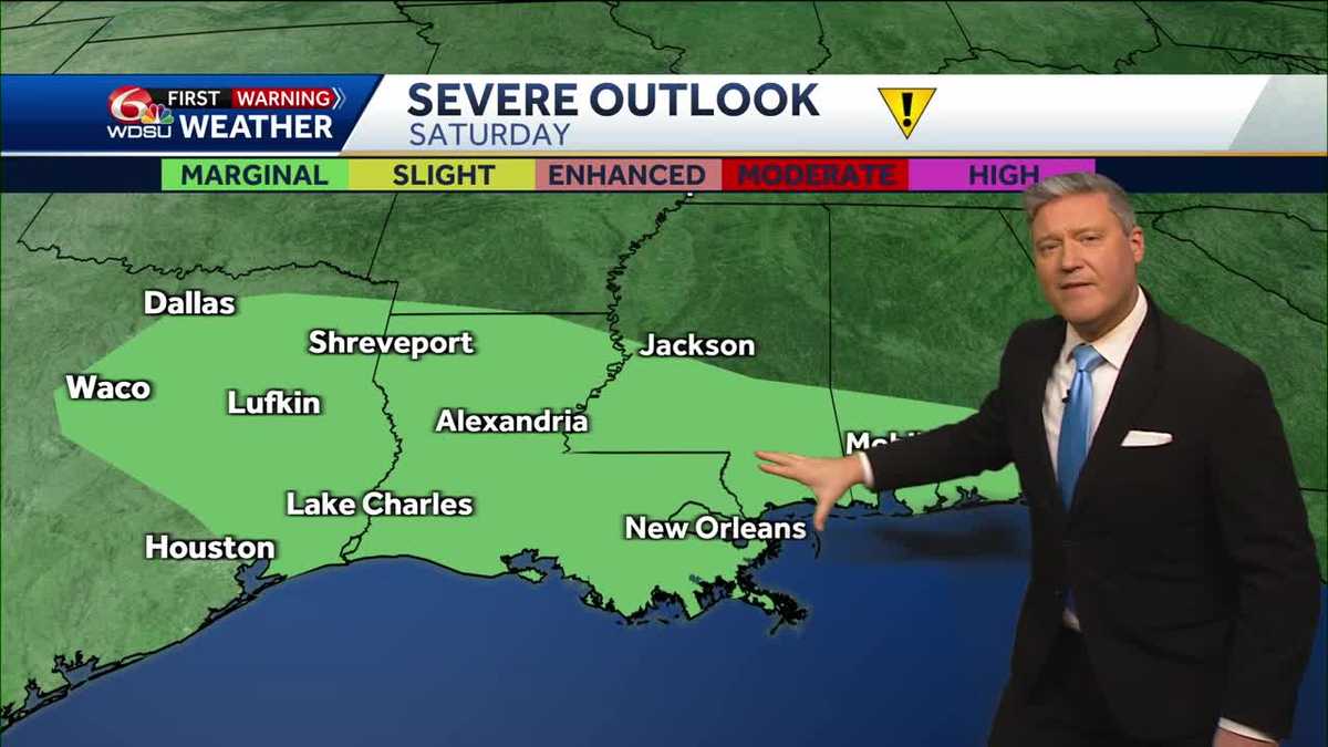 New Orleans weather forecast when will it rain how bad severe fog