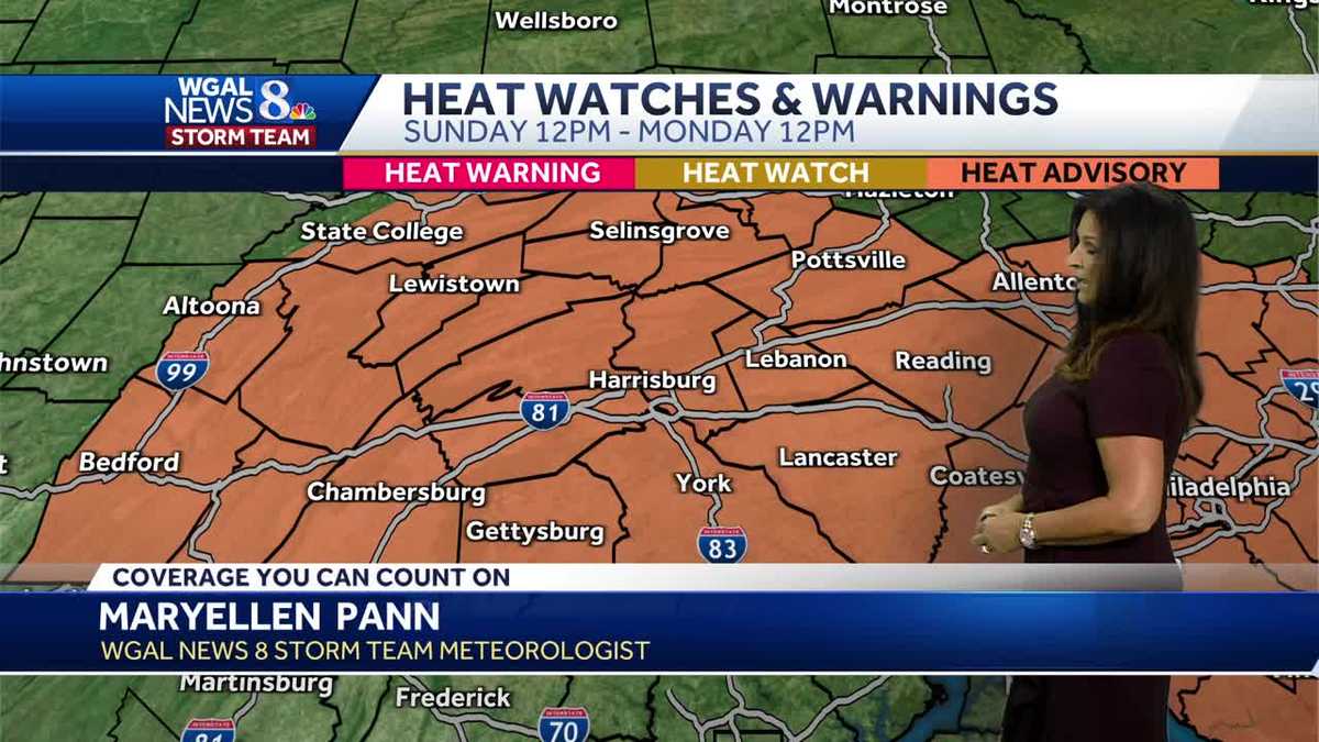 The heat & humidity returns, Impact Sunday, Alert Monday & Tuesday for ...