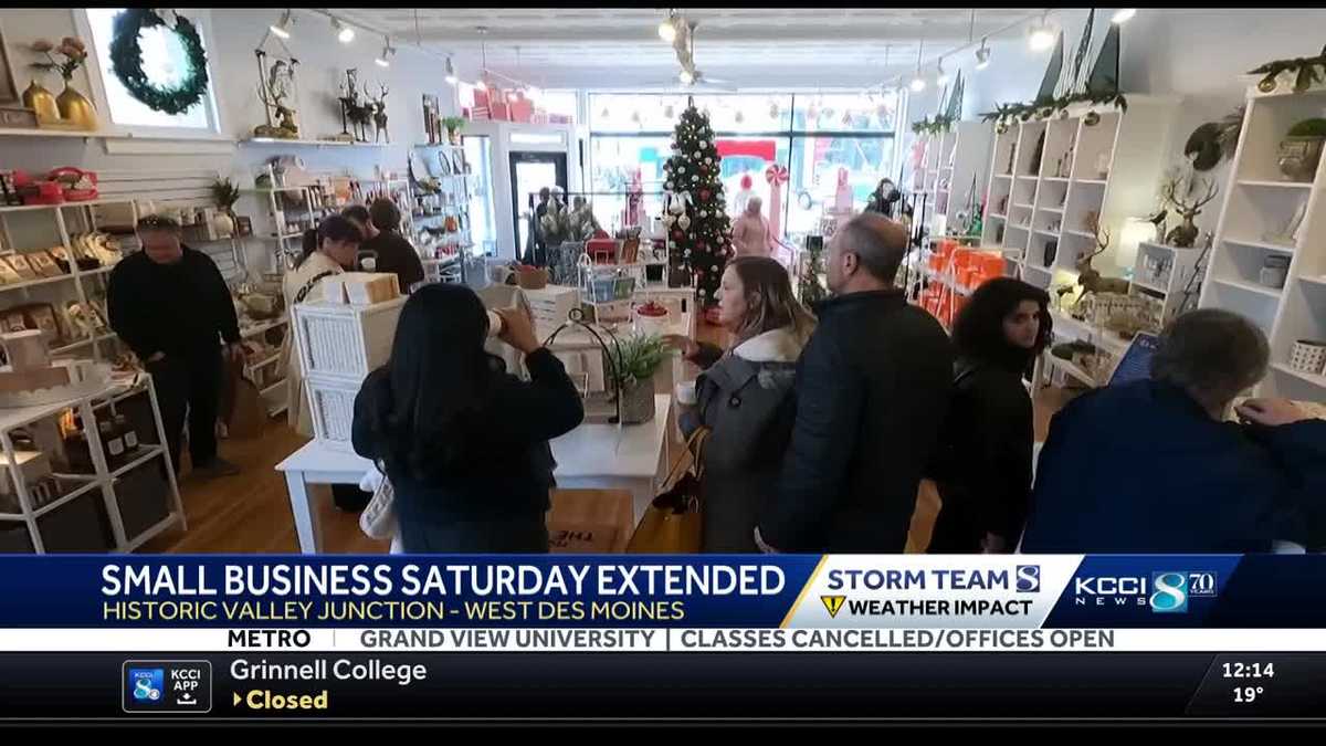 West Des Moines' Historic Valley Junction reschedules Small Business Saturday