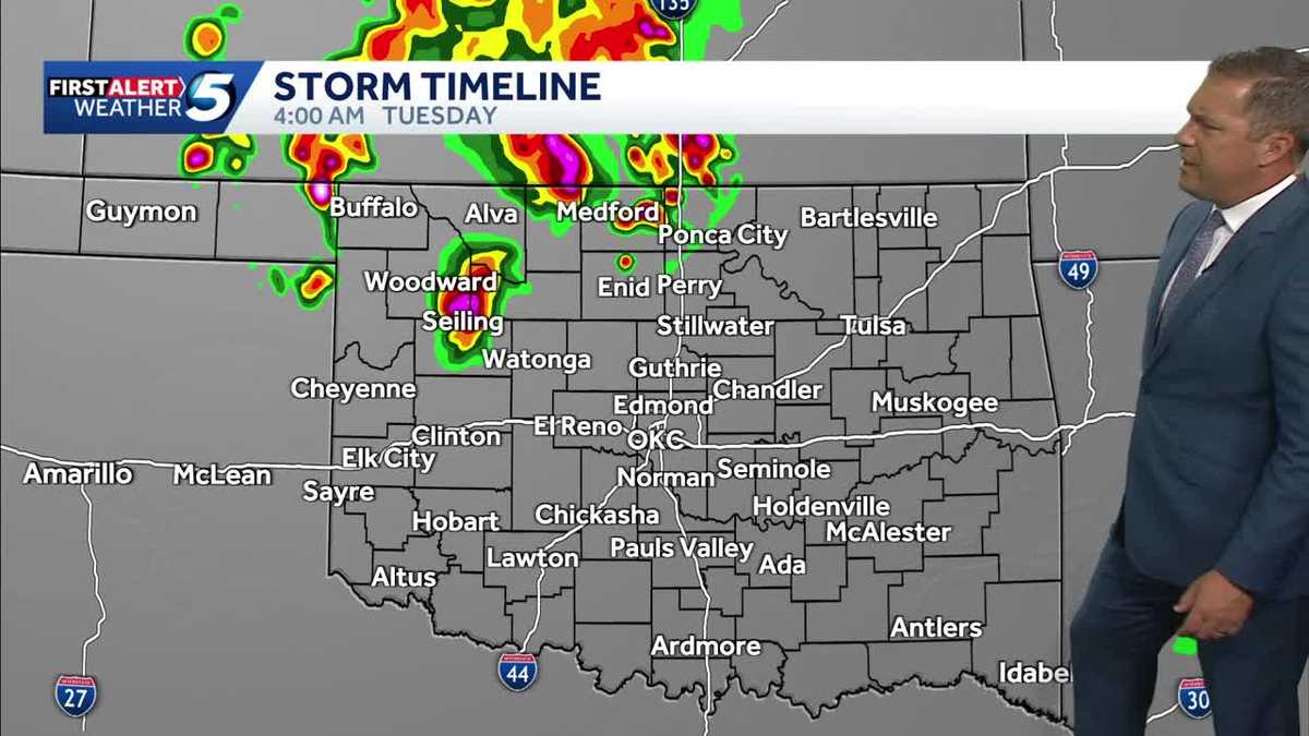 Storm chances increase tonight