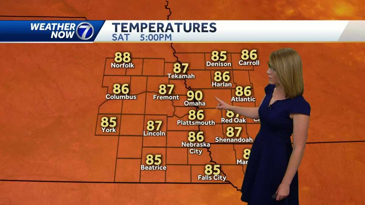 Sunny, hot and muggy weather for the 4th