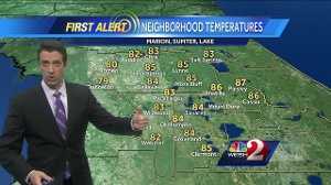 Record heat possible Tuesday