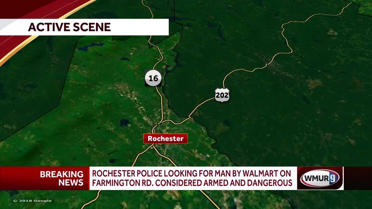 Rochester police search for armed, dangerous man in woods near Walmart