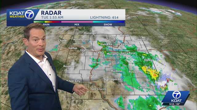 Active skies continue today, watching the east for a heavy rain and severe thunderstorm threat