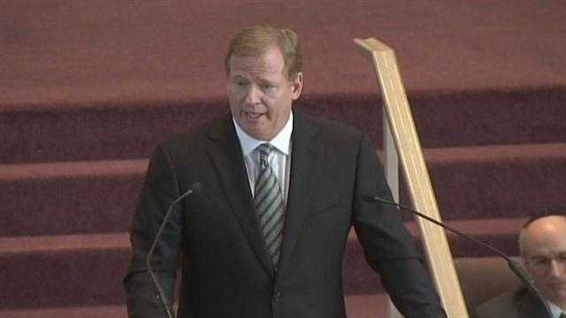 Goodell: Art never lost his sense of humor