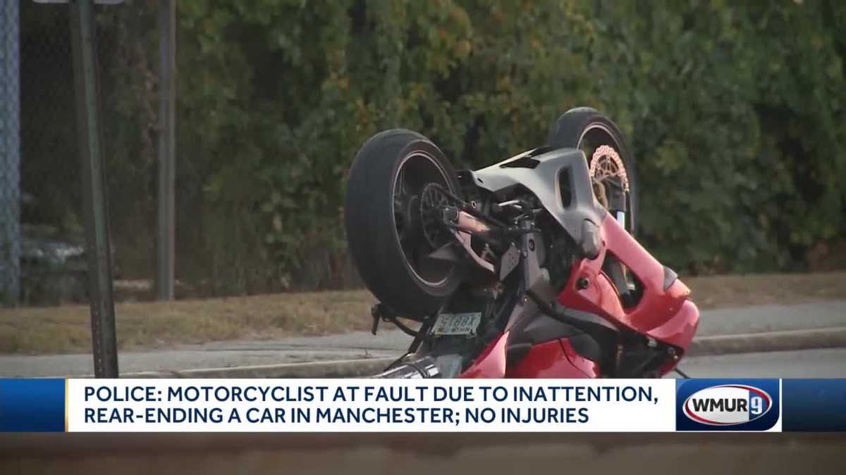Police Motorcyclist at fault in crash in Queen City on Sunday