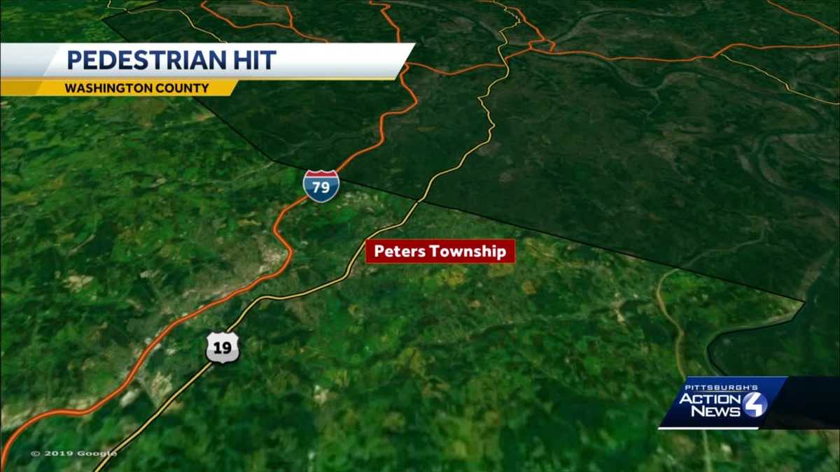 Pedestrian hit by vehicle in Peters Township
