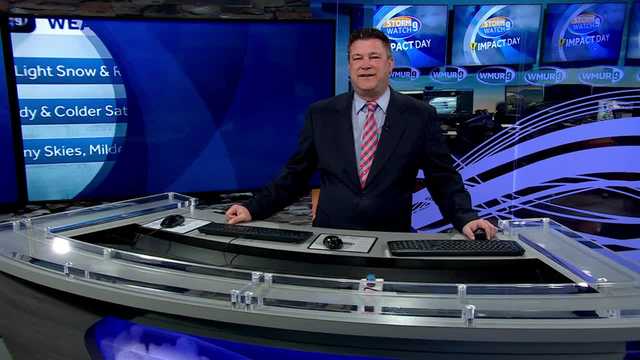New Hampshire forecast video: Light snow, mix Friday morning
