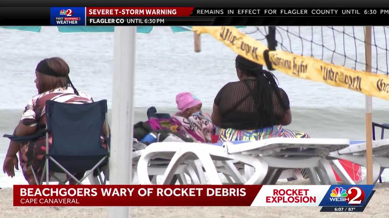 Beachgoers concerned as Blue Origin warns debris may wash ashoreb