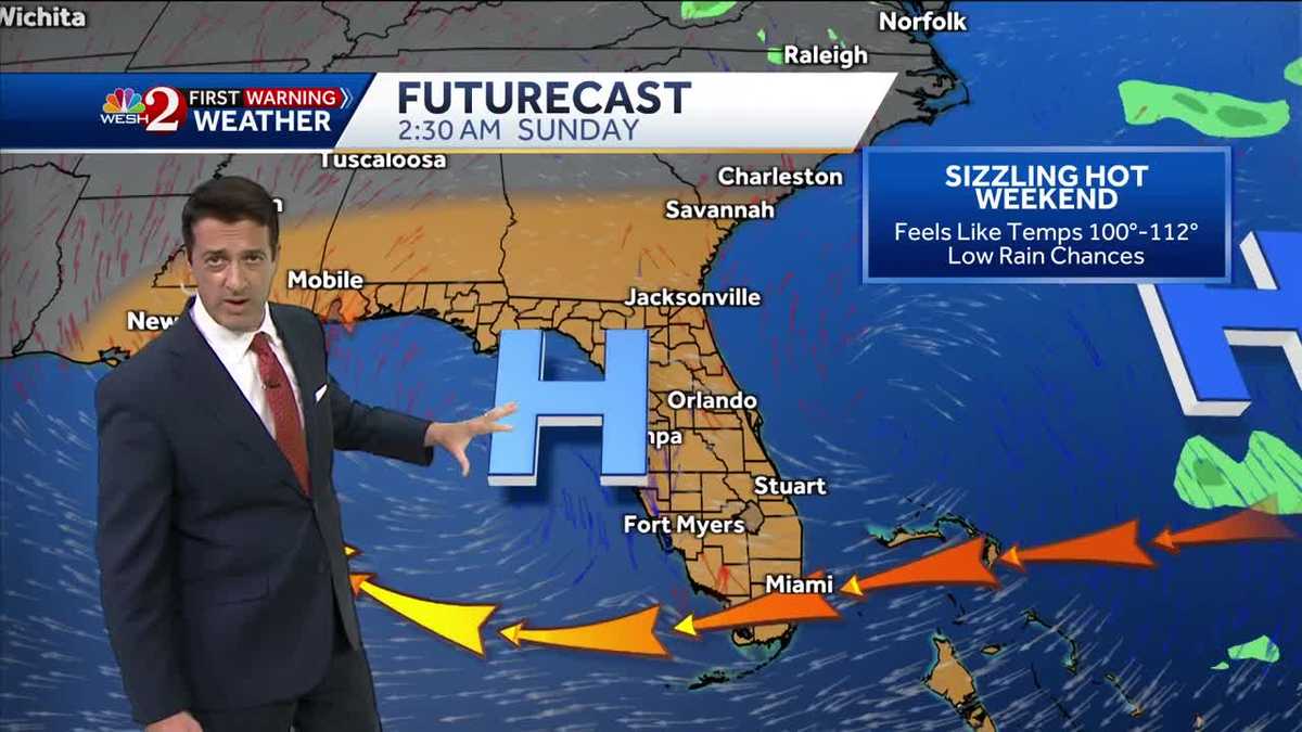Sizzling Summer heat returns this weekend into next week|July24