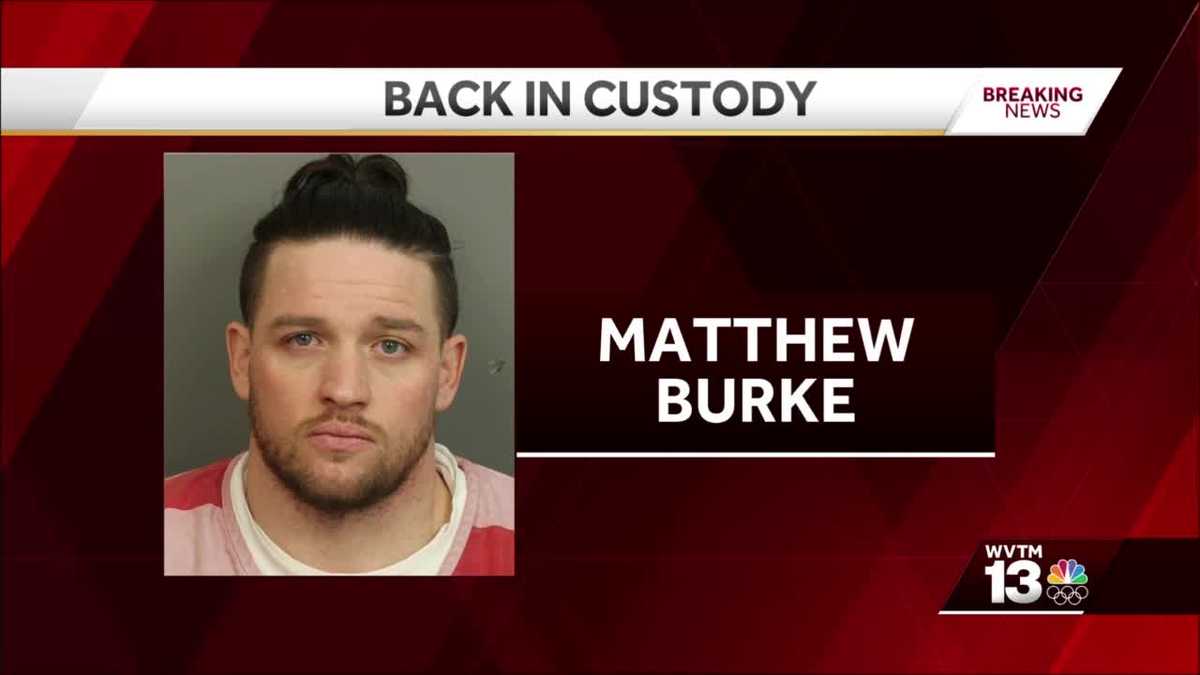 Kidnapper Matthew Burke found after mistakenly released from jail