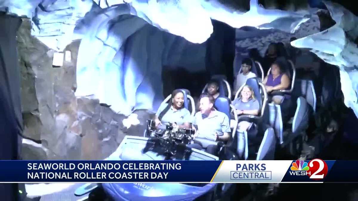 Celebrate National Roller Coaster Day with Central Florida's theme parks