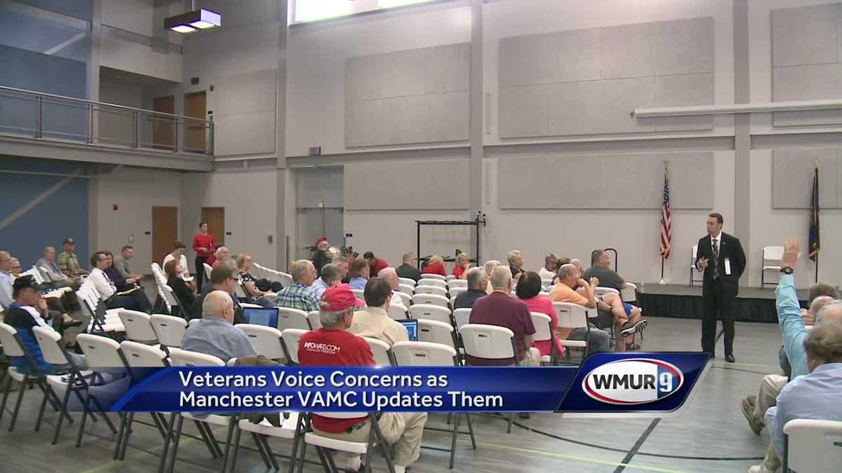 Veterans voice concerns as Manchester VAMC updates them