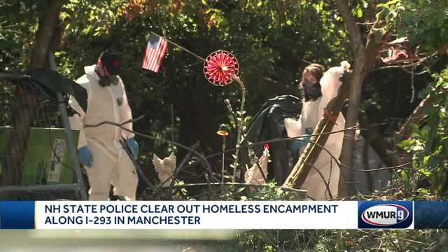 Police work to clear homeless encampment in Manchester - Vimarsana News