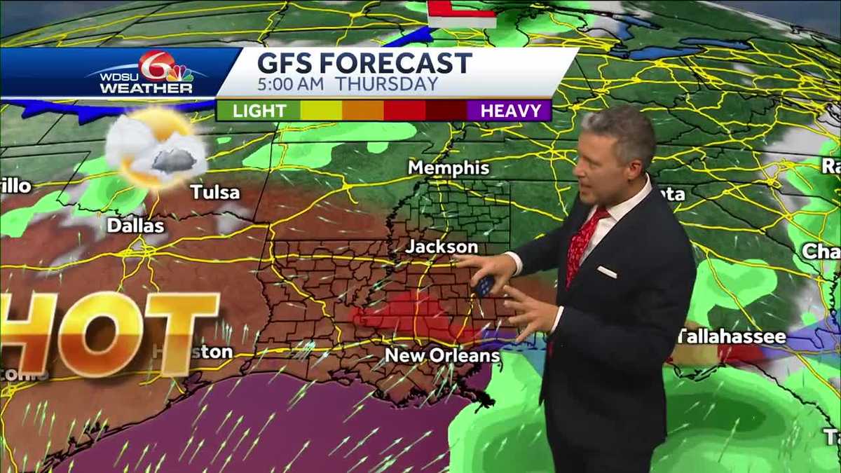 New Orleans forecast excessive heat warning weather alert day