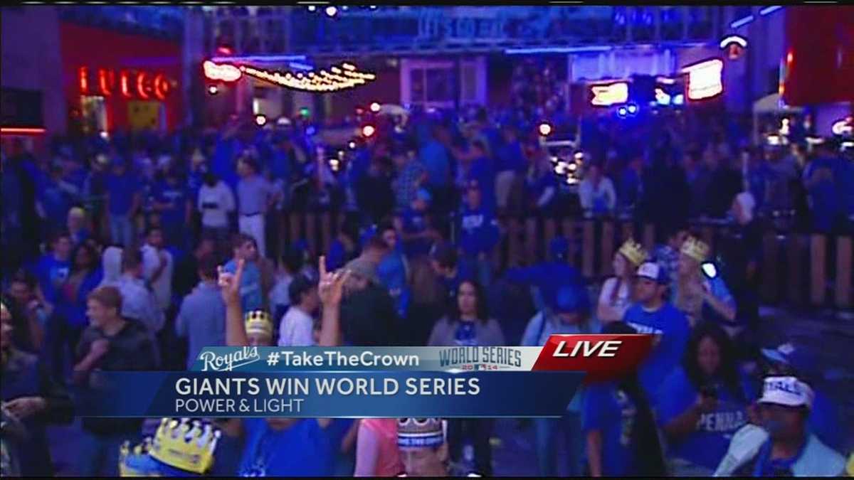 Power and Light District goes silent as Giants win