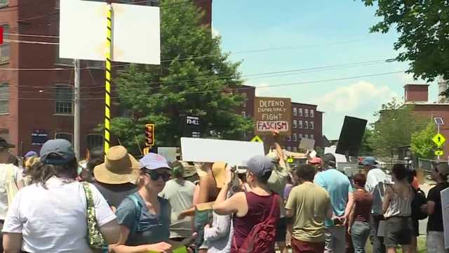 Search location by ZIP code Protesters rally against ICE after deadly shooting in Biddeford, Maine