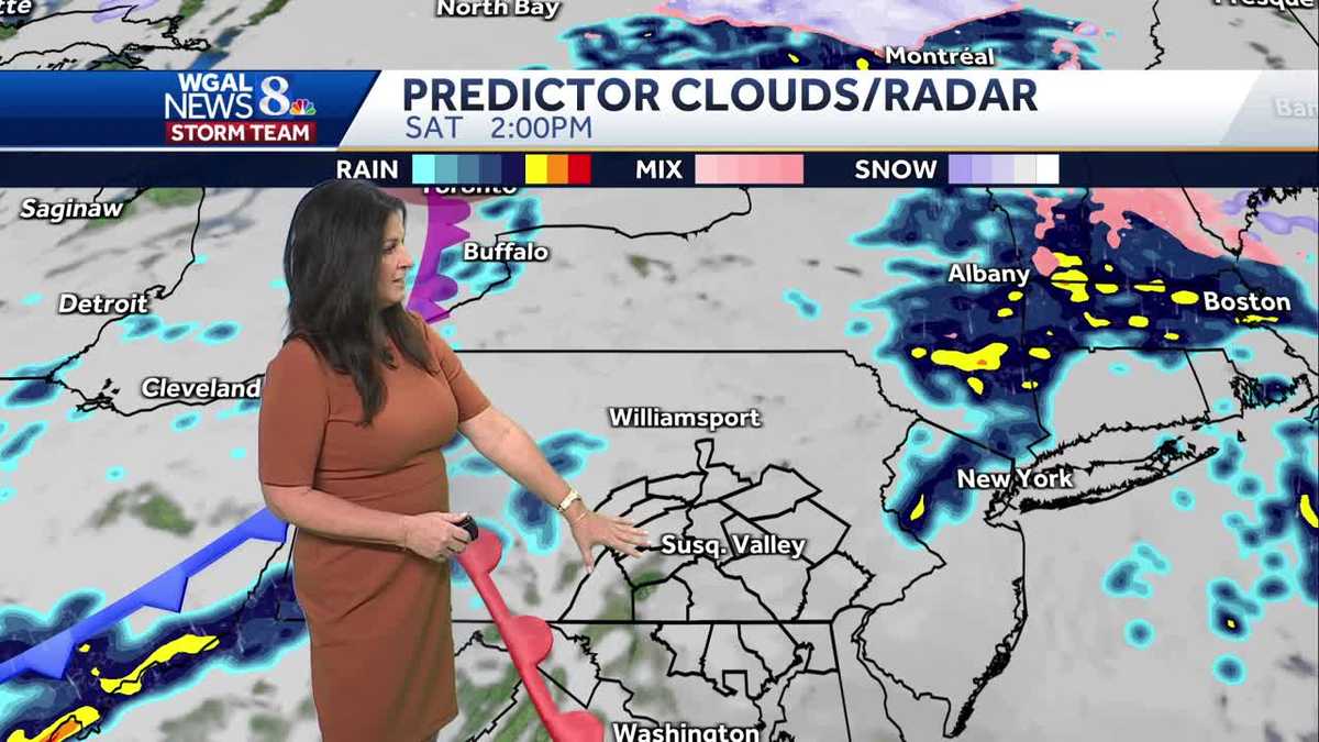Rounds of showers, few rumbles, not a washout for south-central PA
