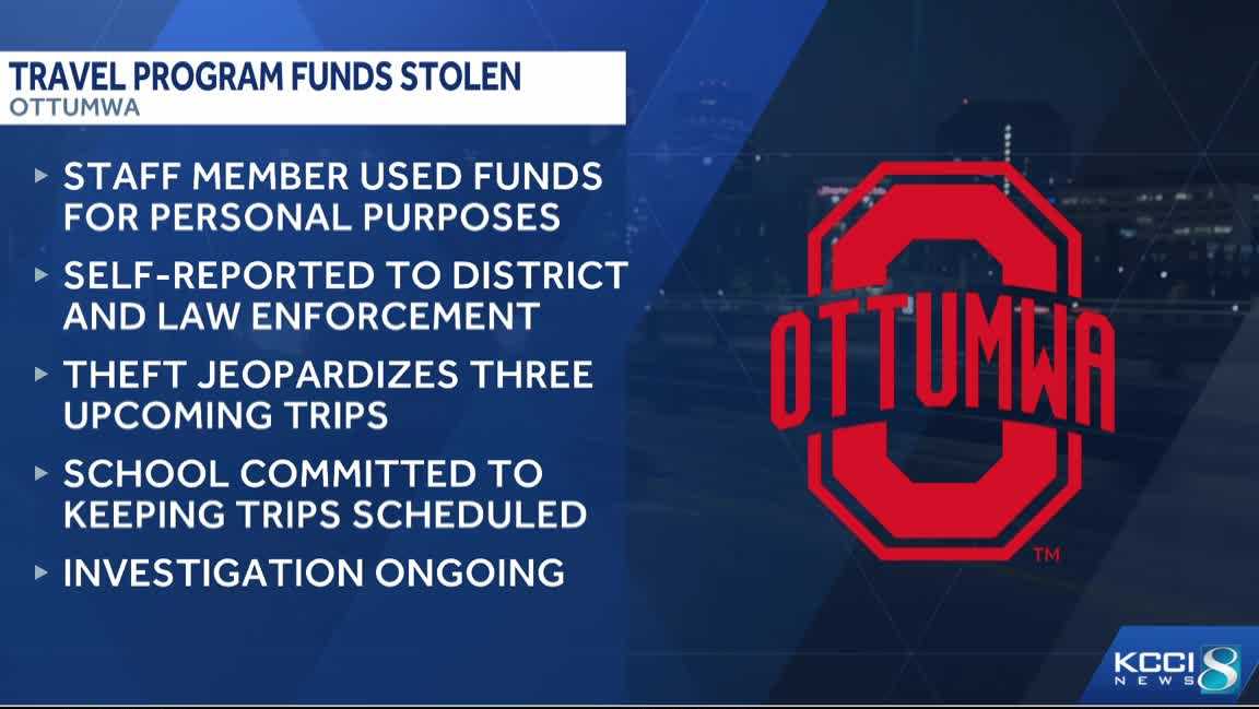 Director of Educational Travel Program in Ottumwa self-reports misused funds, resigns