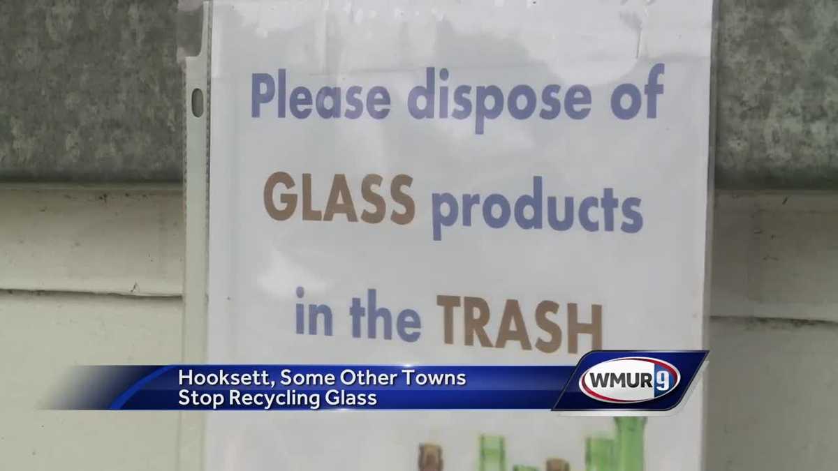 Hooksett no longer accepts glass in recycling