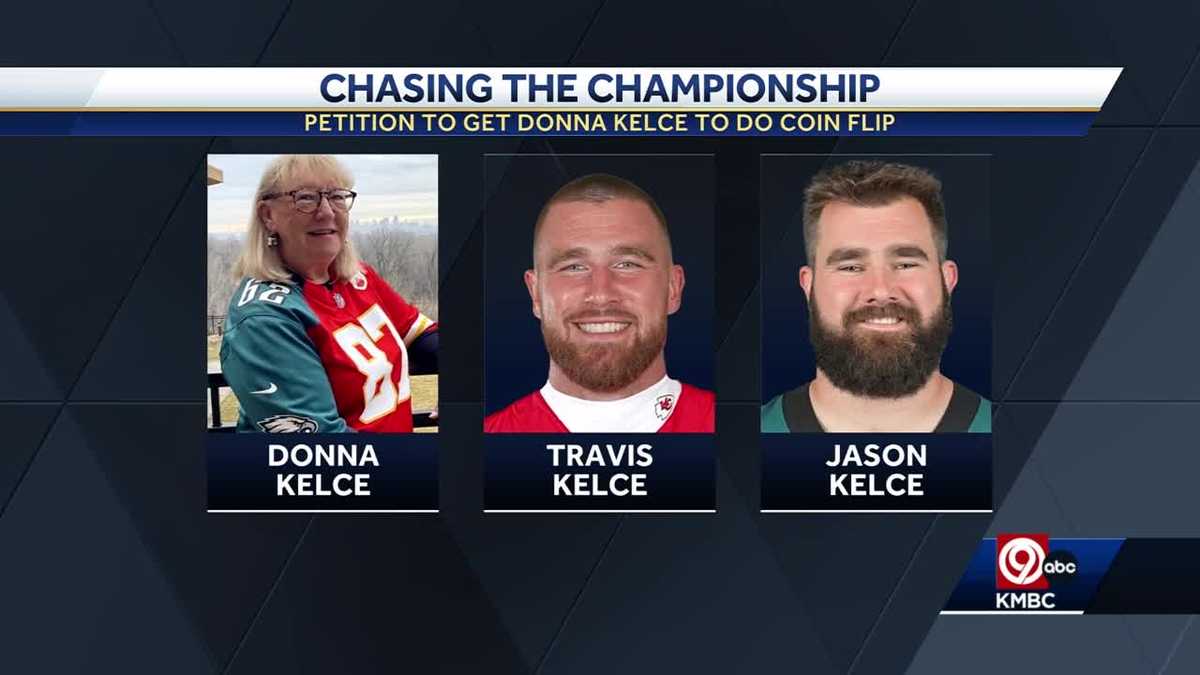 Petition · Donna Kelce to Flip the Super Bowl Coin ·