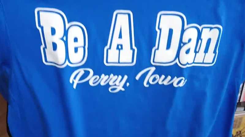 Perry printing shop raising money for Marburger family with 'Be A Dan' shirts