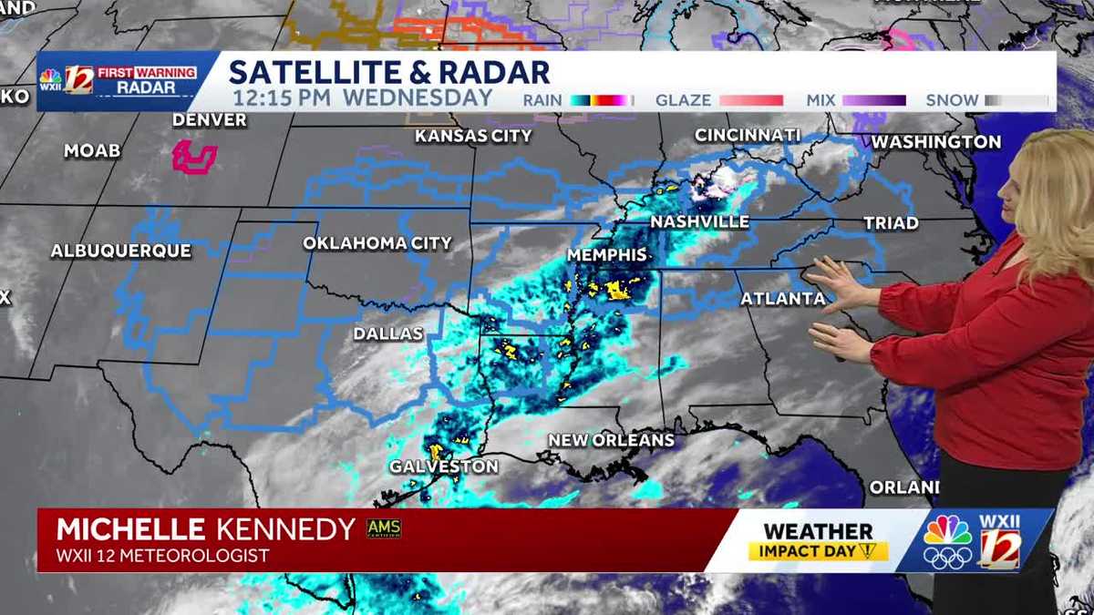 Winter Storm Watch issued for the Piedmont Triad to the Mountains in North Carolina and Virginia, Jan. 21 update