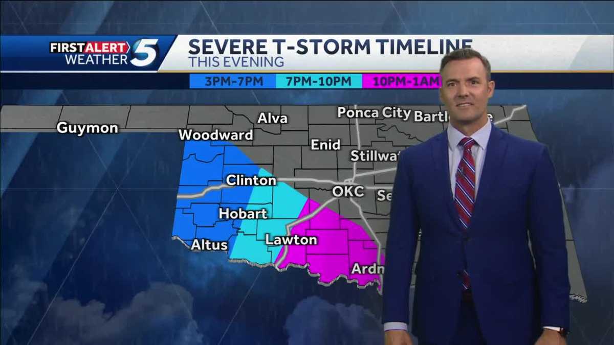 Oklahoma could see more severe storms Friday night