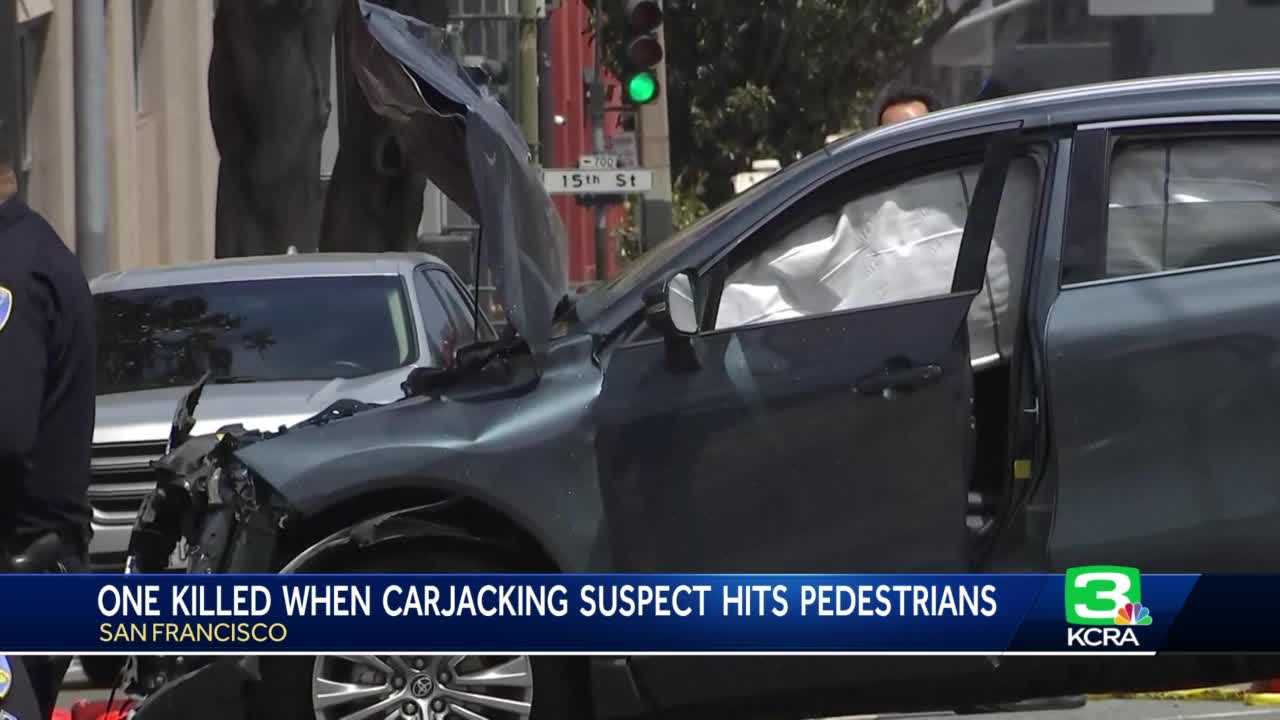 1 Killed, 4 Hurt After Suspected Carjacker Crashes Into Pedestrians In ...