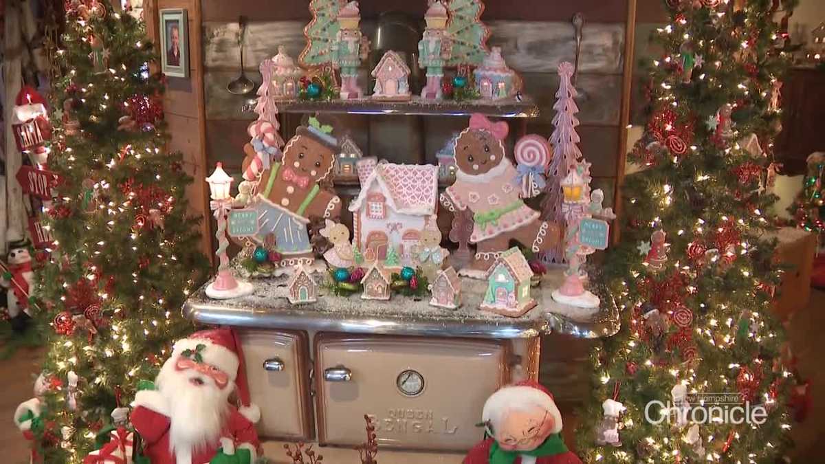 See unique, elaborate indoor holiday displays in New Hampshire