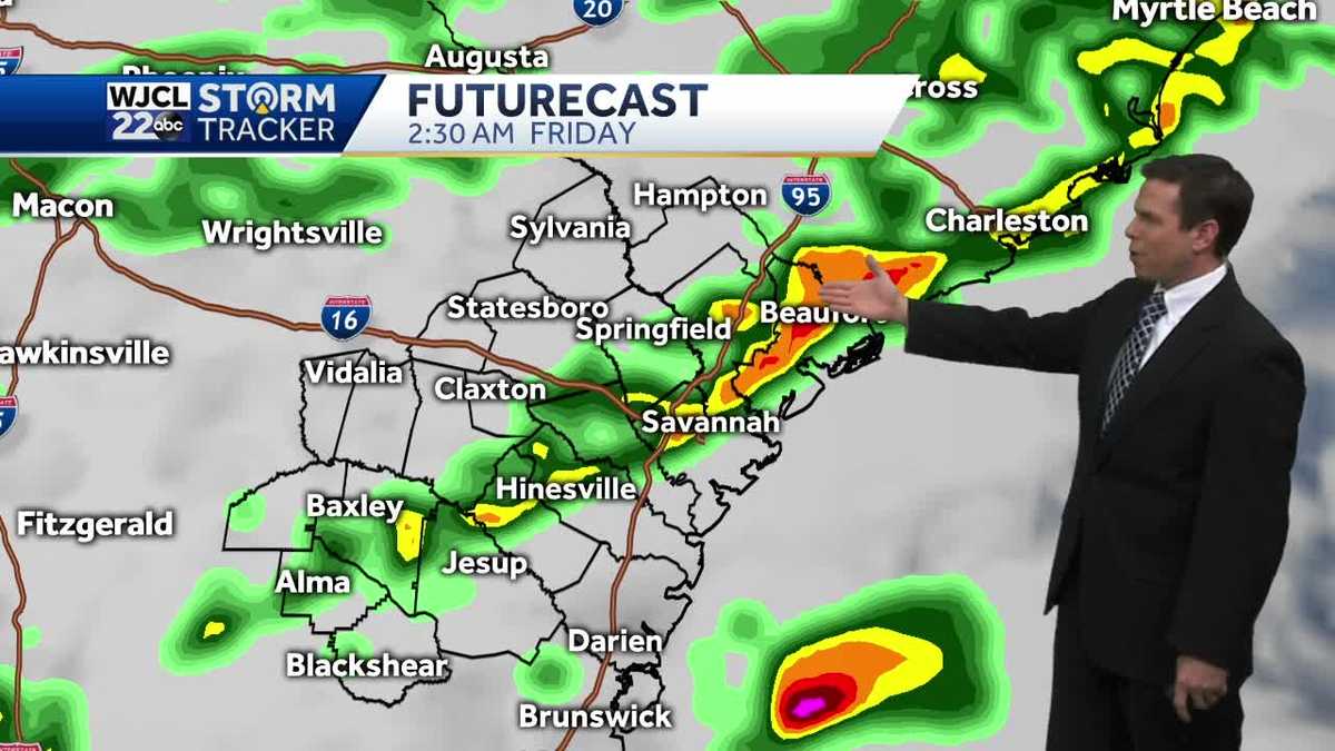 Another warm day with rain likely late tonight