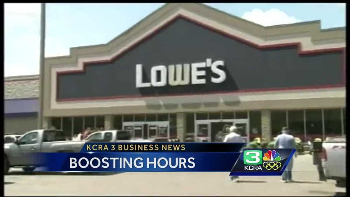 Business News Lowes adding employees during peak hours