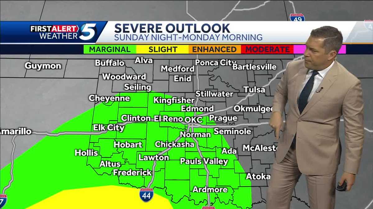 Severe storm risk returns this weekend