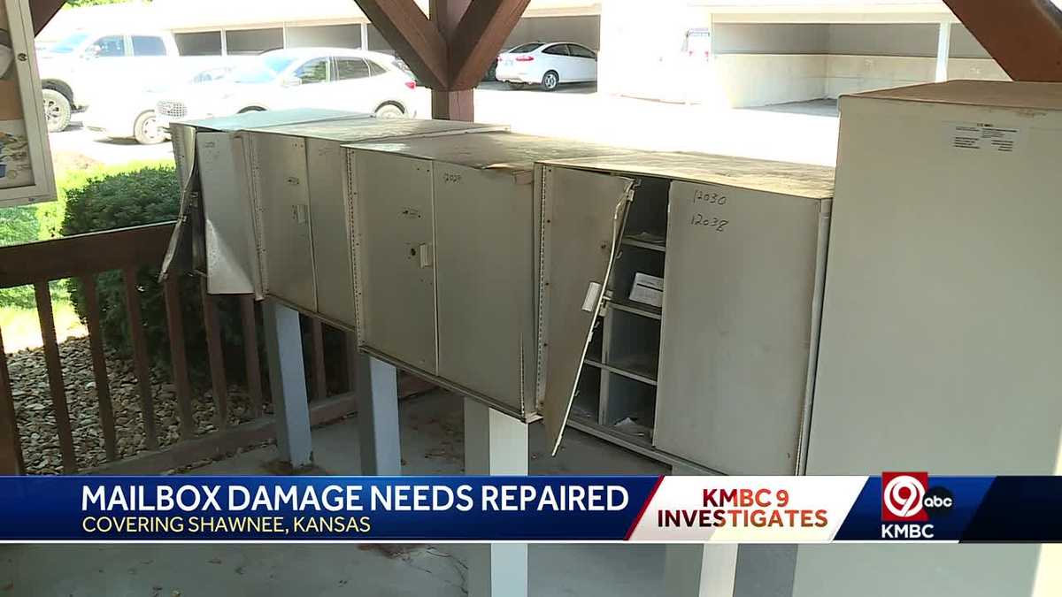 No mail: Broken mailboxes at Shawnee condo complex without a fix since May
