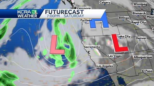 Sunny and warm until rain arrives this weekend