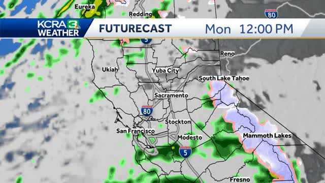 More showers for the next couple of days in Northern California