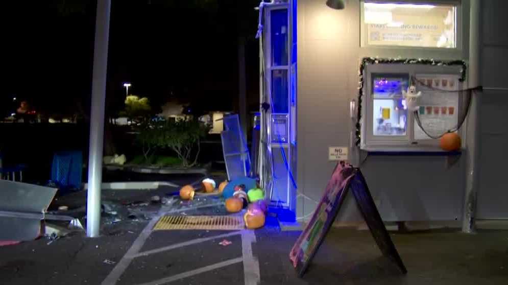 Car slams into Sacramento County Dutch Bros - KCRA