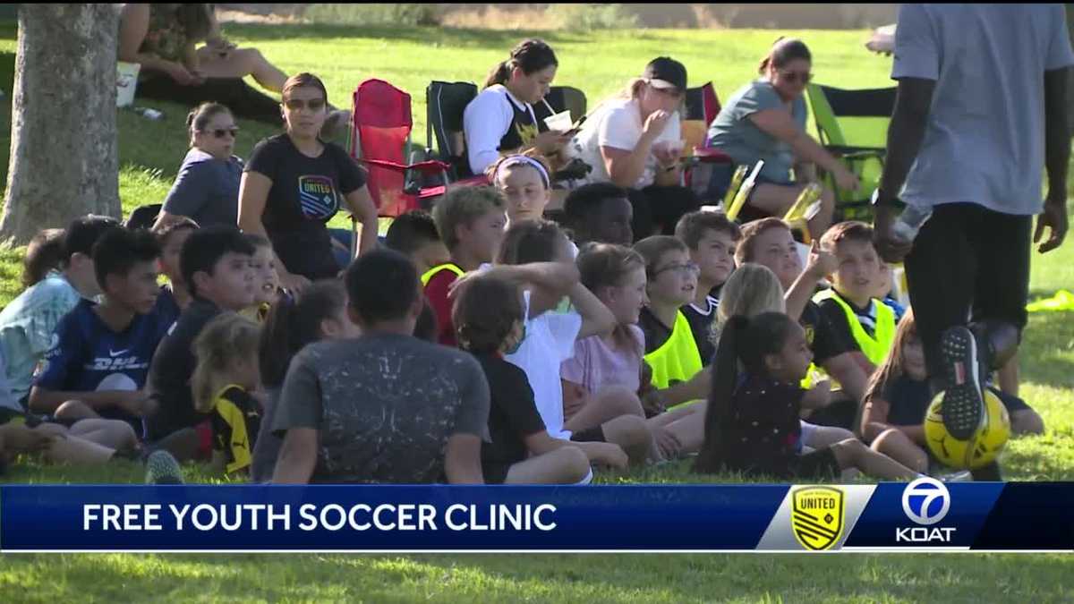 New Mexico United holds free youth soccer clinic