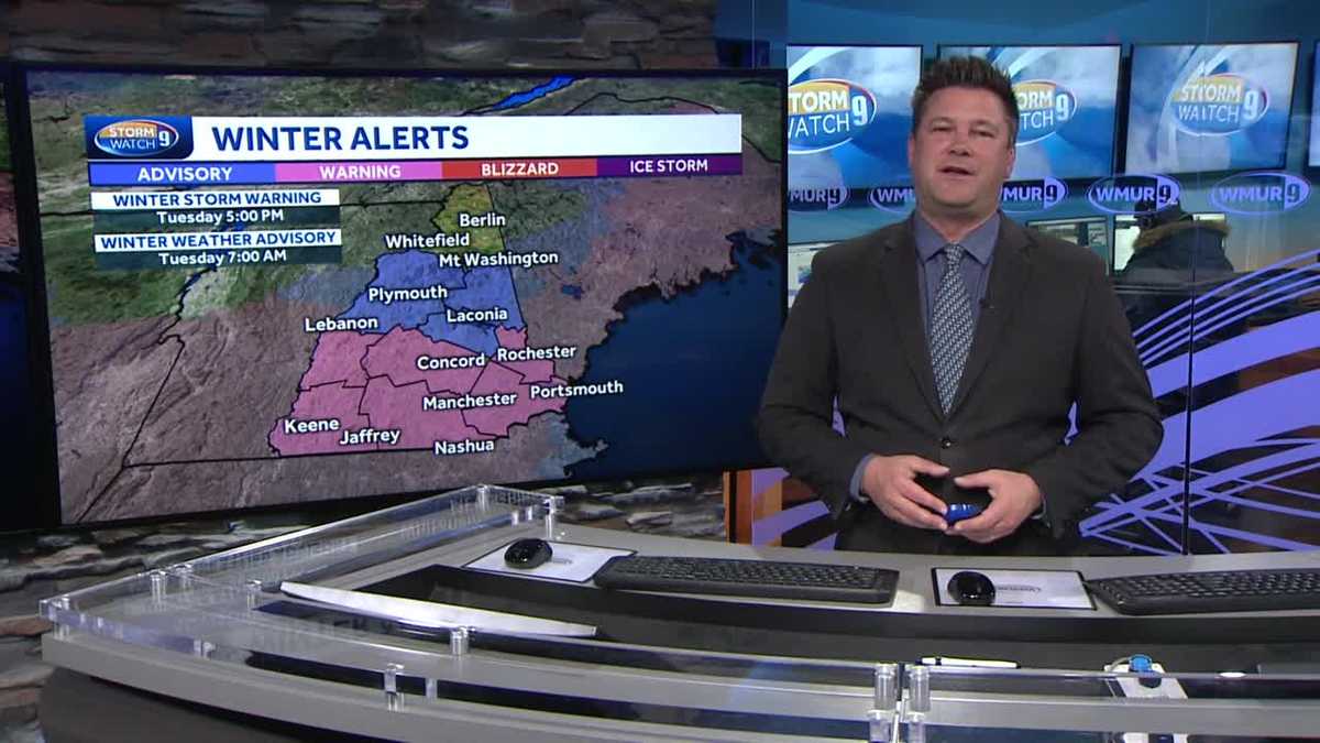 Watch: Another 6-12 inches of snow possible for parts of southern NH