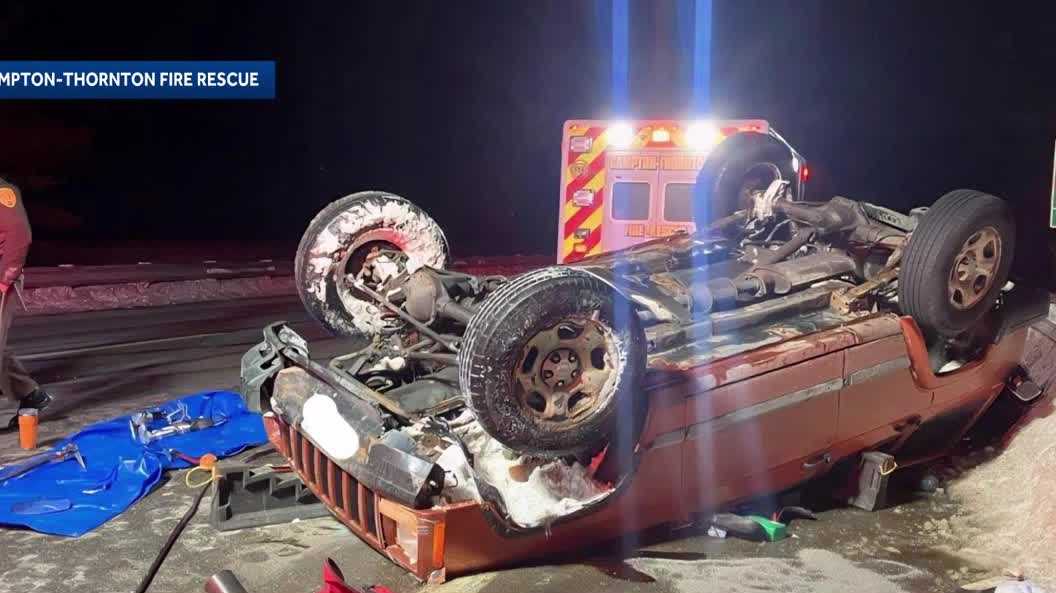 1 person seriously hurt after crash in Thornton, authorities say