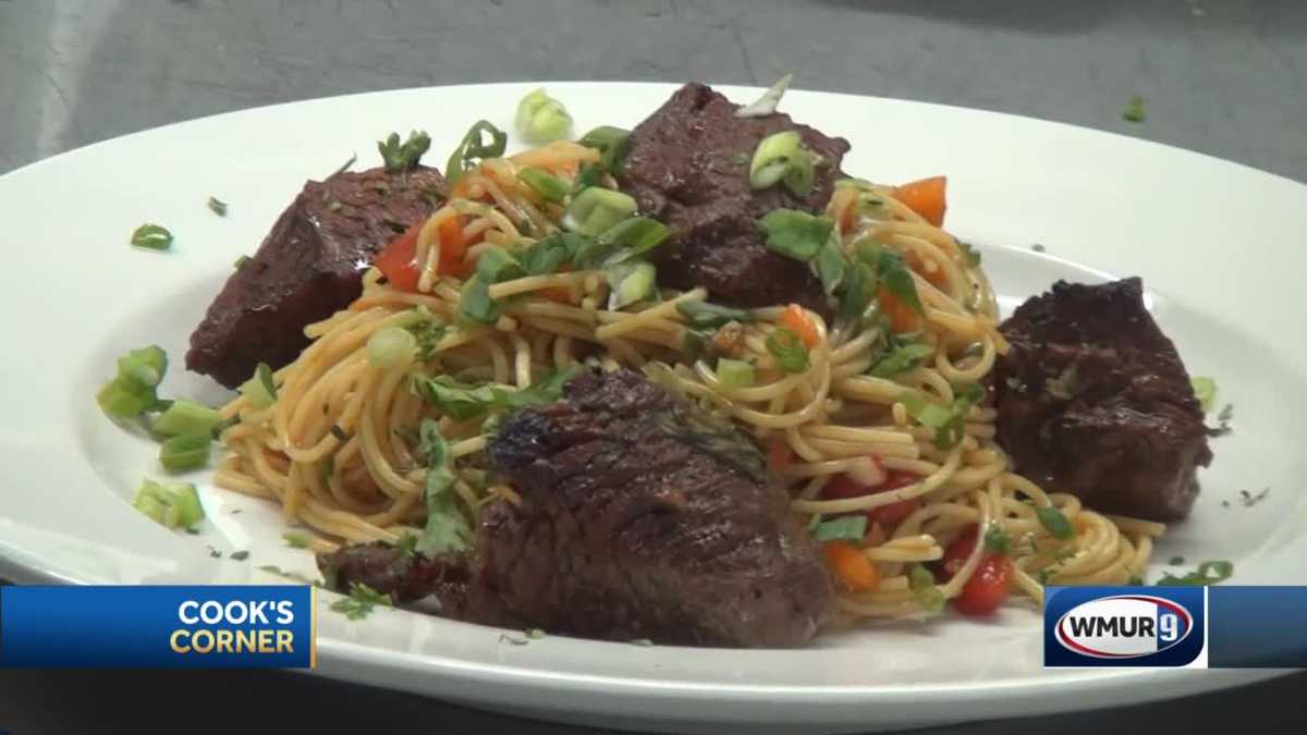 Cook's Corner Asian marinated beef appetizer